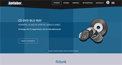 Desktop Screenshot of netlabor.hu